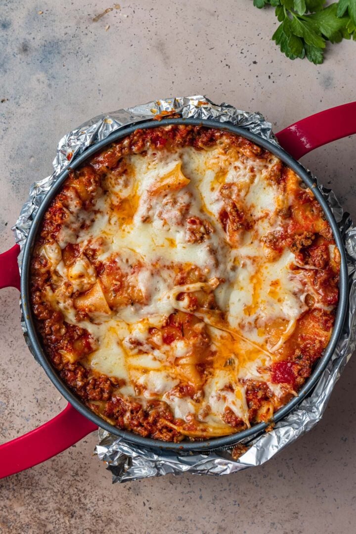Pressure Cooker Lasagna Recipe  Prepless   - 7