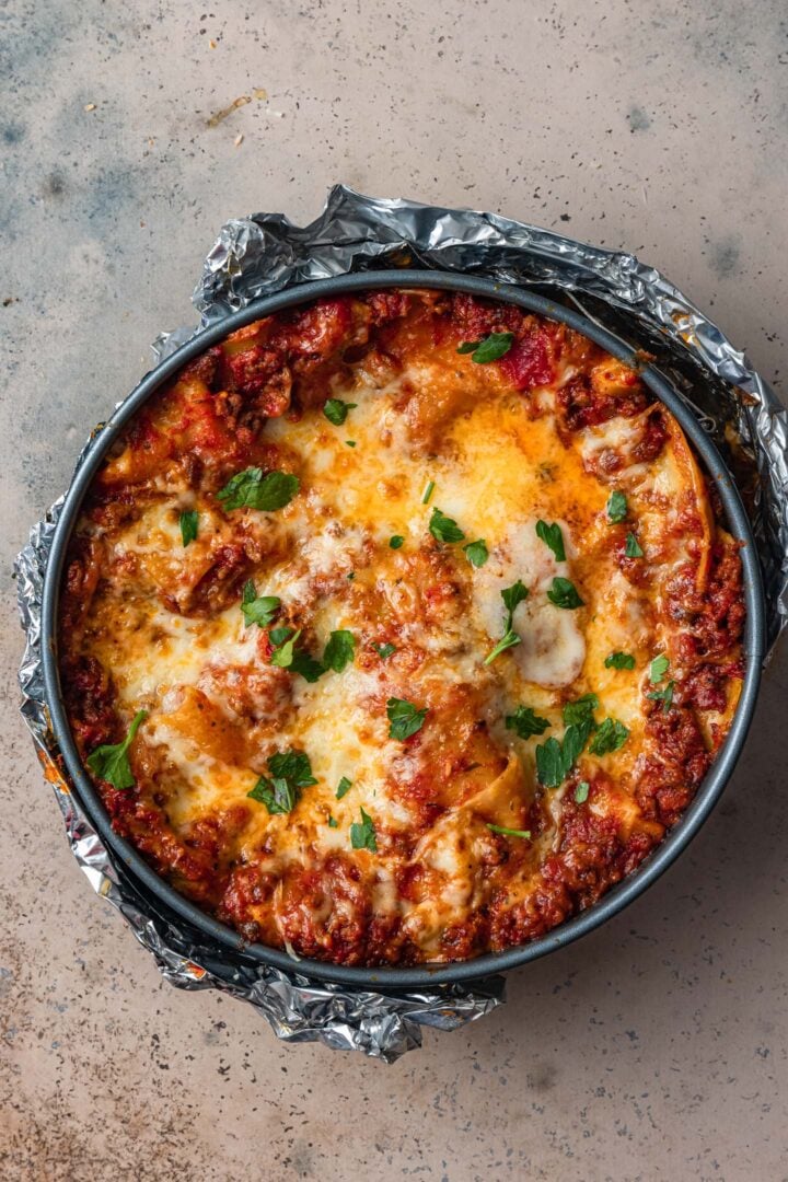 Pressure Cooker Lasagna Recipe  Prepless   - 12