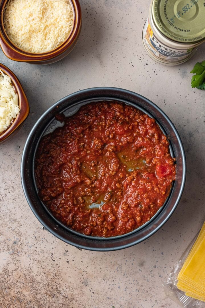 Pressure Cooker Lasagna Recipe  Prepless   - 22