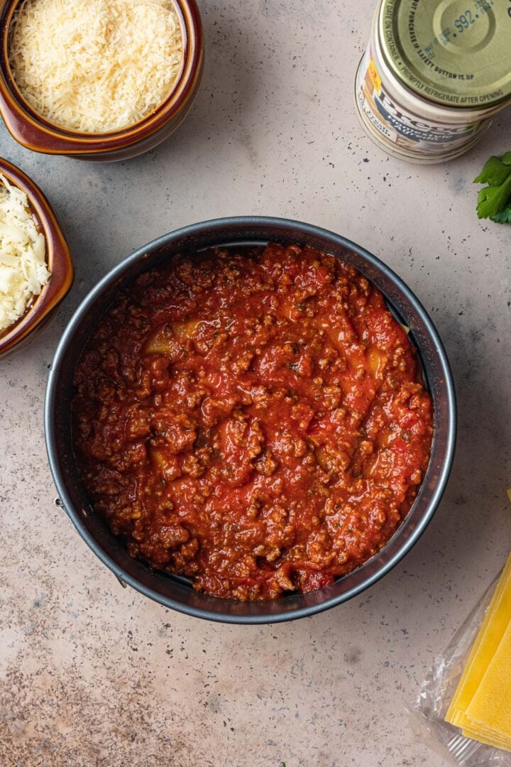 Pressure Cooker Lasagna Recipe  Prepless   - 97