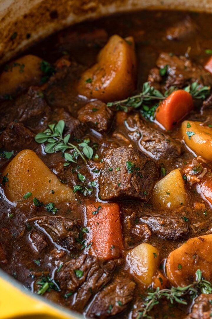 Guinness Beef Stew Recipe  Irish Stew  - 85