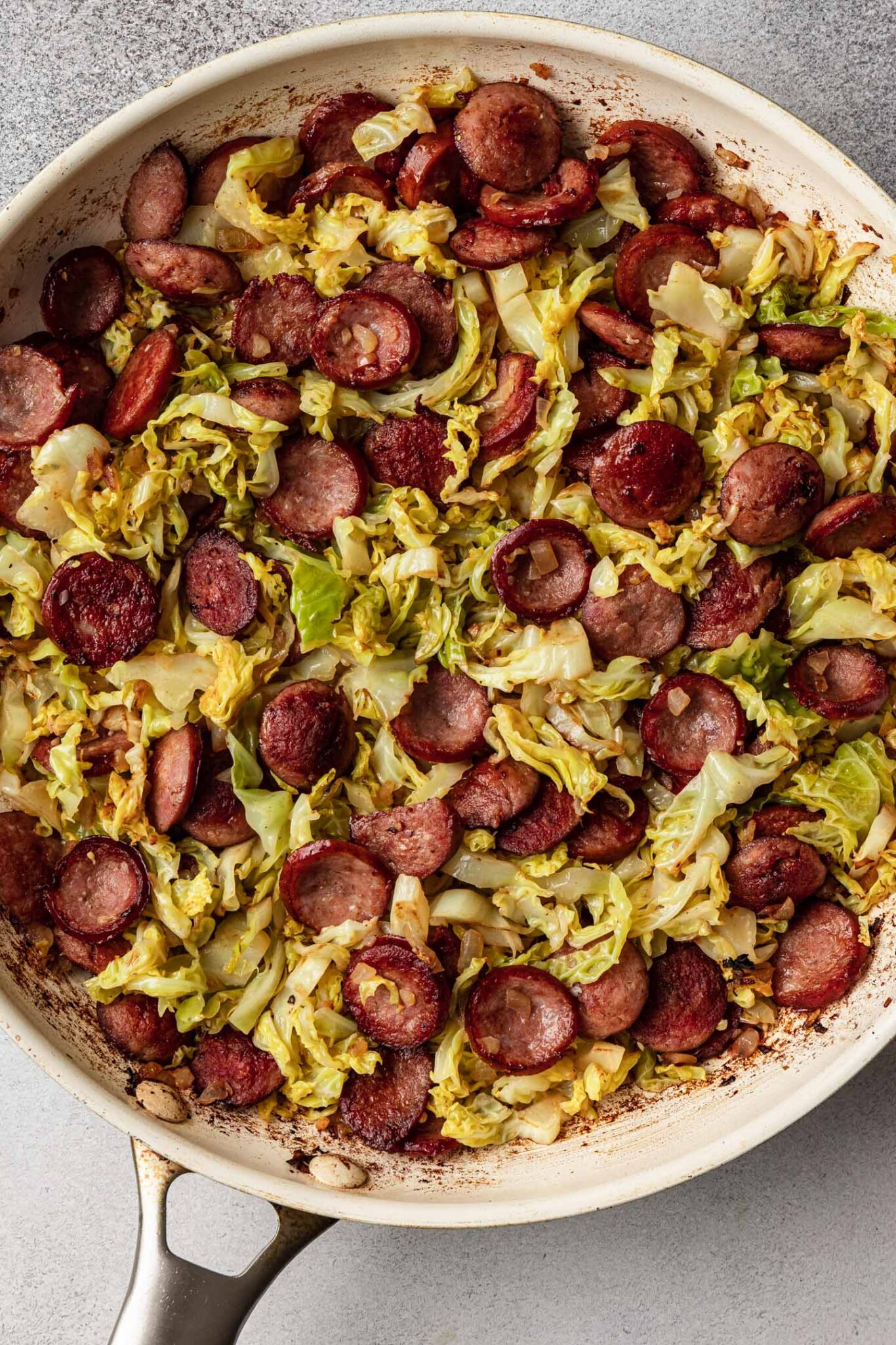 Easy Sausage and Cabbage Skillet Olivia's Cuisine