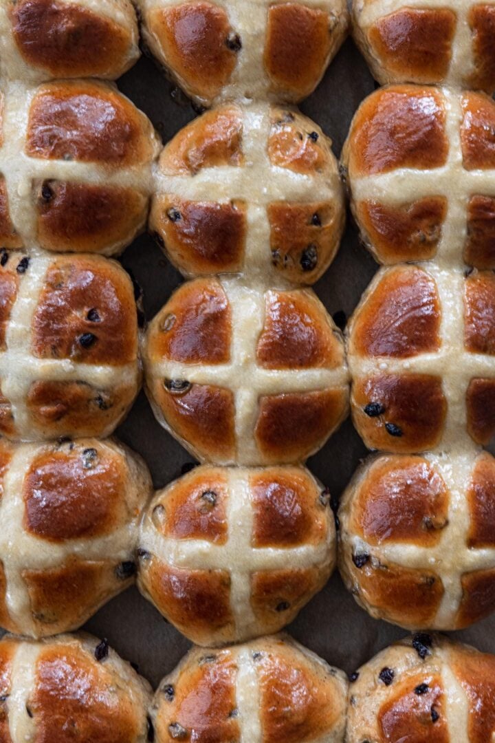 Hot Cross Buns Recipe  So fluffy   - 80