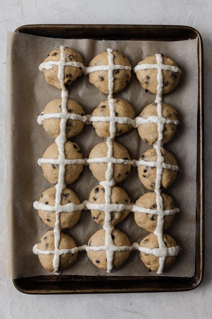 Hot Cross Buns Recipe  So fluffy   - 90