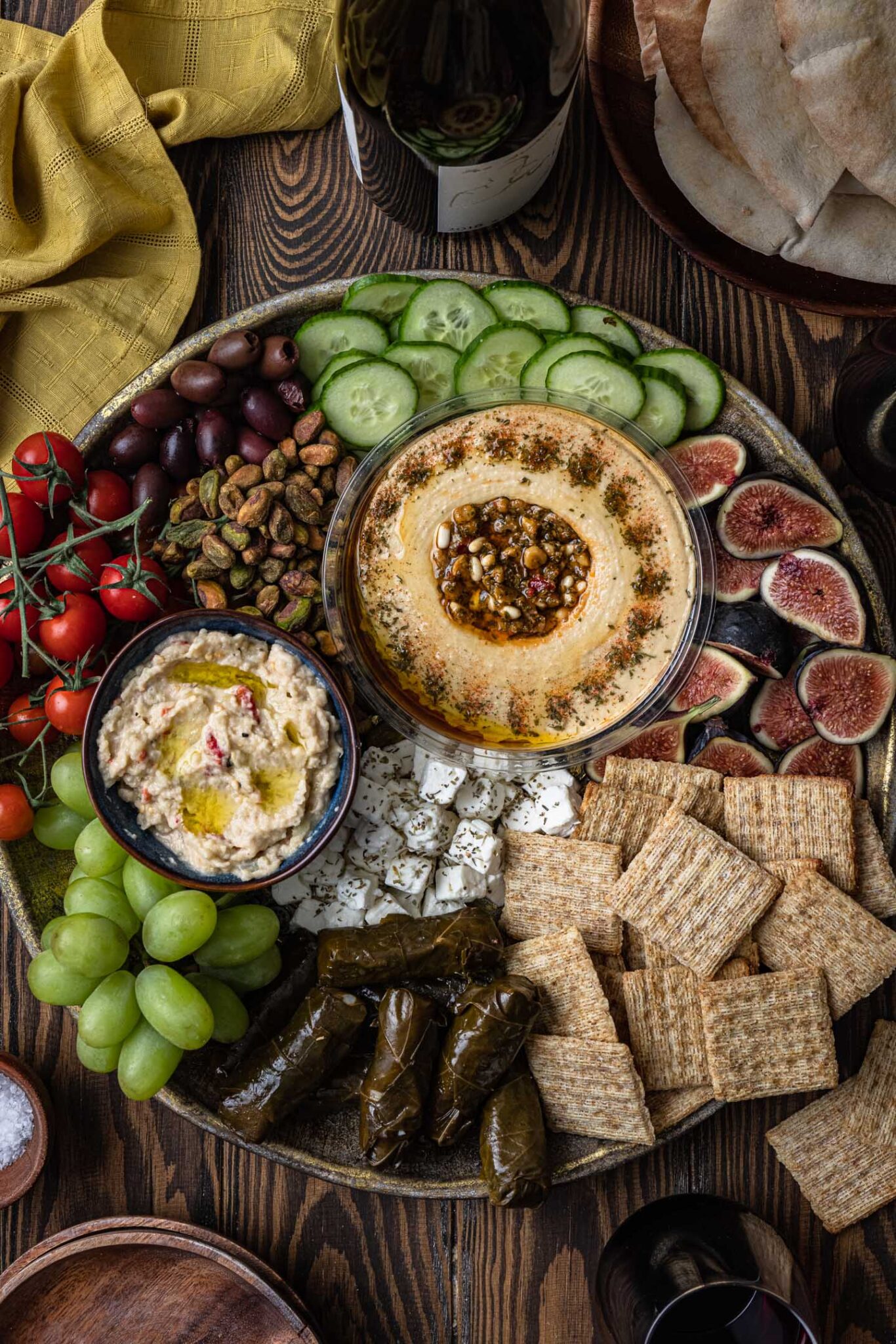 Mezze Platter (Easy Entertaining!) - Olivia's Cuisine