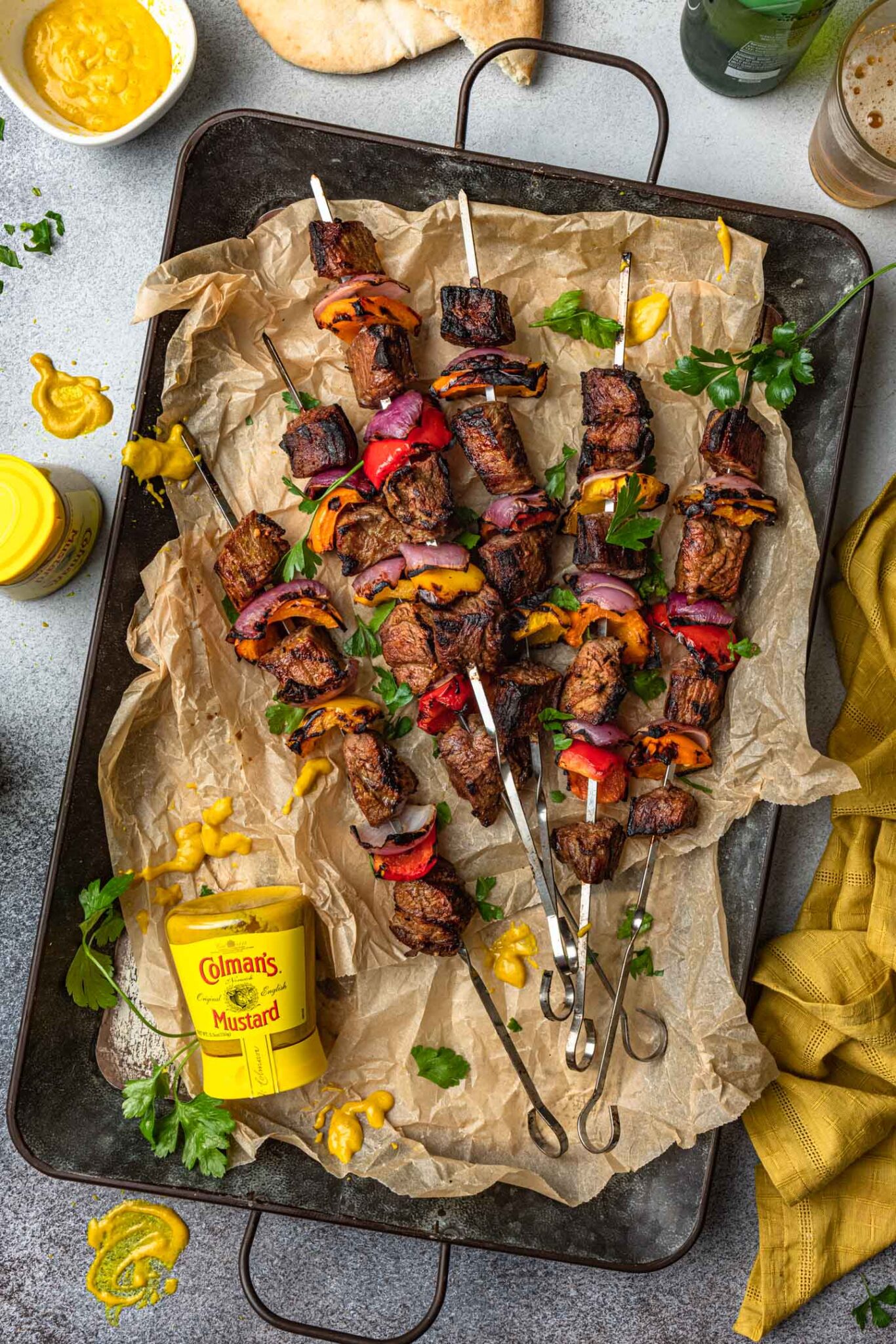 Marinated Steak Kabobs (Kebabs) Olivia's Cuisine