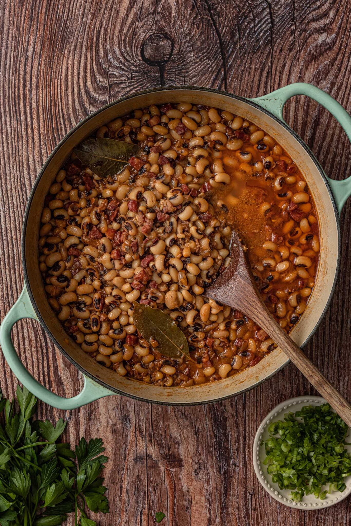 BlackEyed Peas Recipe (with Bacon and Sausage) Olivia's Cuisine