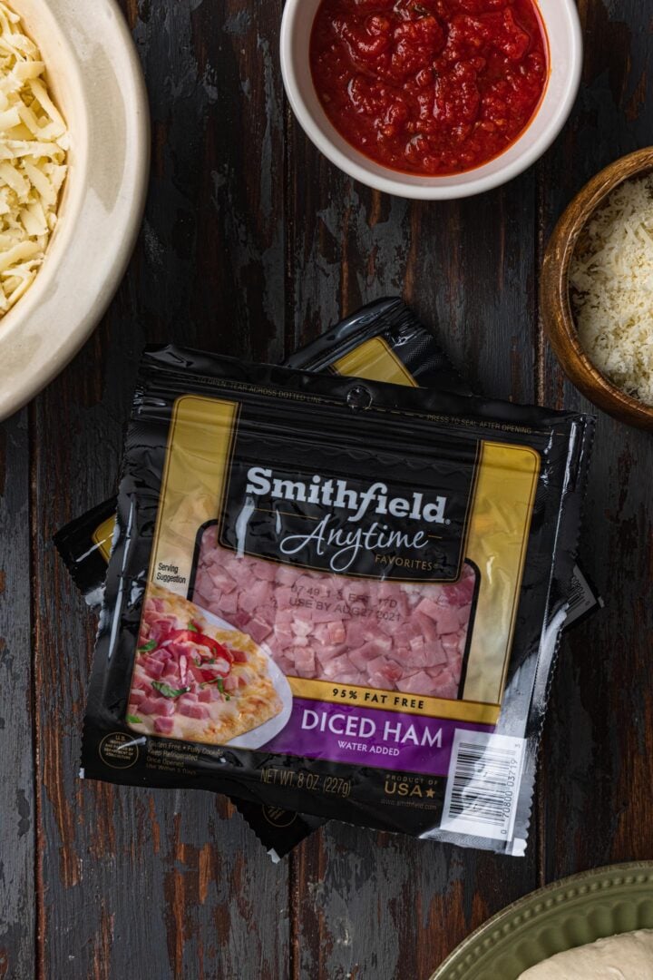 Smithfield Anytime Diced Ham.