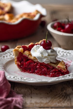 Sour Cherry Pie - Olivia's Cuisine