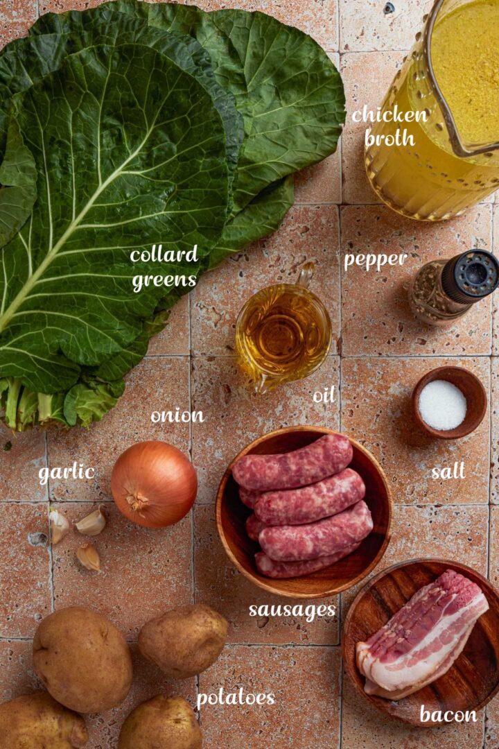 A photo of all the ingredients needed to make this recipe.