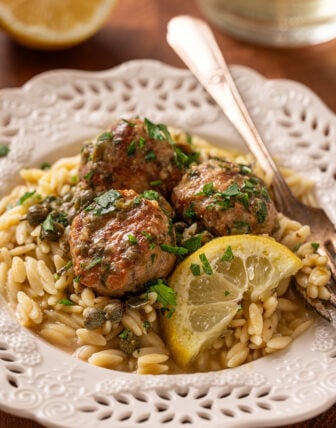 Chicken Piccata Meatballs