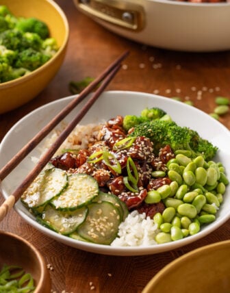 Chicken Teriyaki Rice Bowls
